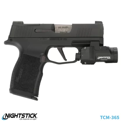 Nightstick TCM-365 Weapon mounted light Handgun light Sig Sauer P365 light TCM-365 650 lumen weapon light Tactical light P365 light Compact weapon light Firearm accessories OdinWG. EDC light pistol light
